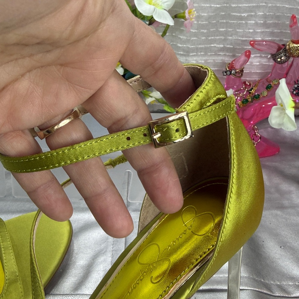 (Z) Jessica Simpson,Qamille Women Strappy Stiletto Heel Dress Sandals,Sz 11/42.5 - Picture 14 of 15